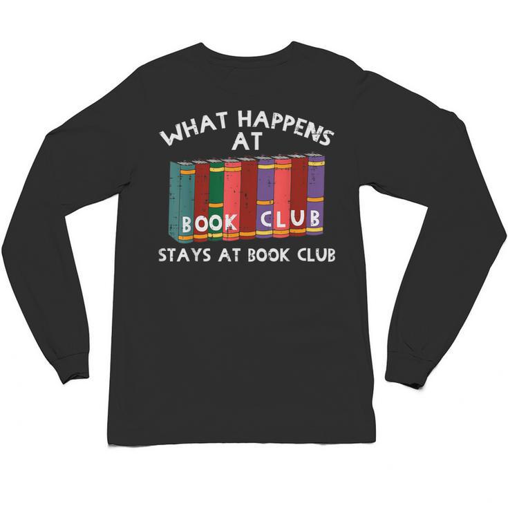 Book Club Read Reading Librarian Men Women Kids Unisex Long Sleeve T-Shirt