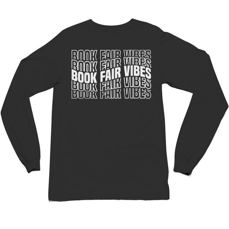 Book Fair Vibes Reader Nostalgia Unisex Long Sleeve T-Shirt