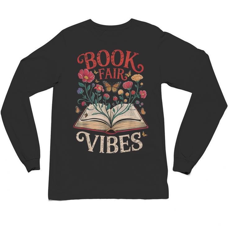 Book Fair Vibes Unisex Long Sleeve T-Shirt