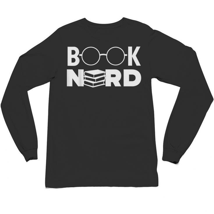 Book Nerd Book Club Bookworm Reading Lover Humor Unisex Long Sleeve T-Shirt