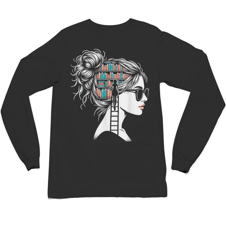 Bookworm Book Nerd Librarian Bookish Librarian Unisex Long Sleeve T-Shirt
