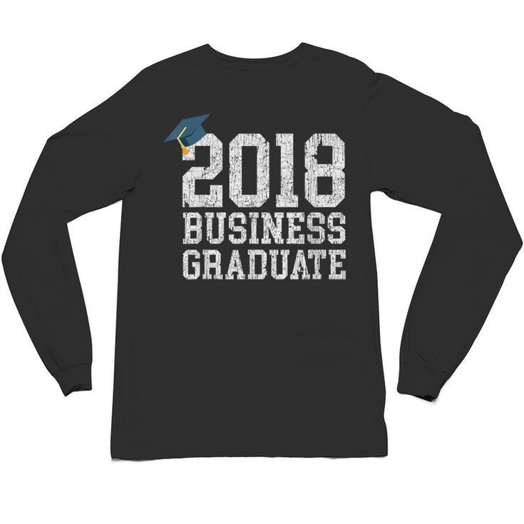 Business Major Shirt 2018 Business Graduation Graduate Unisex Long Sleeve T-Shirt