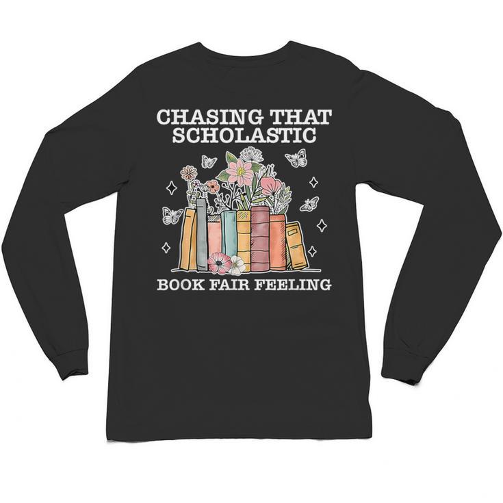 Chasing That Scholastic Book Fair Feeling Apparel Unisex Long Sleeve T-Shirt