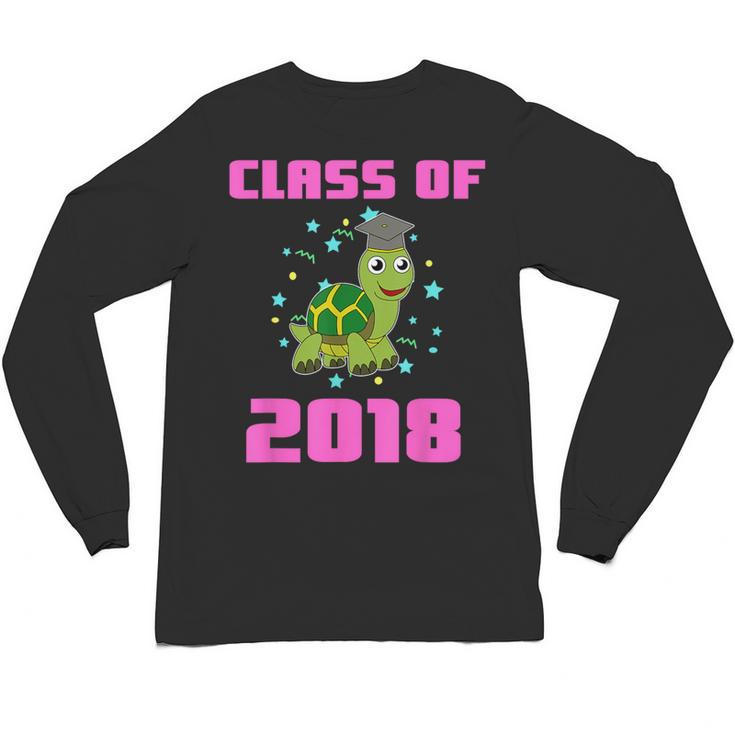 Class Of 2018 Turtle Shirt Graduation  Kids Unisex Long Sleeve T-Shirt