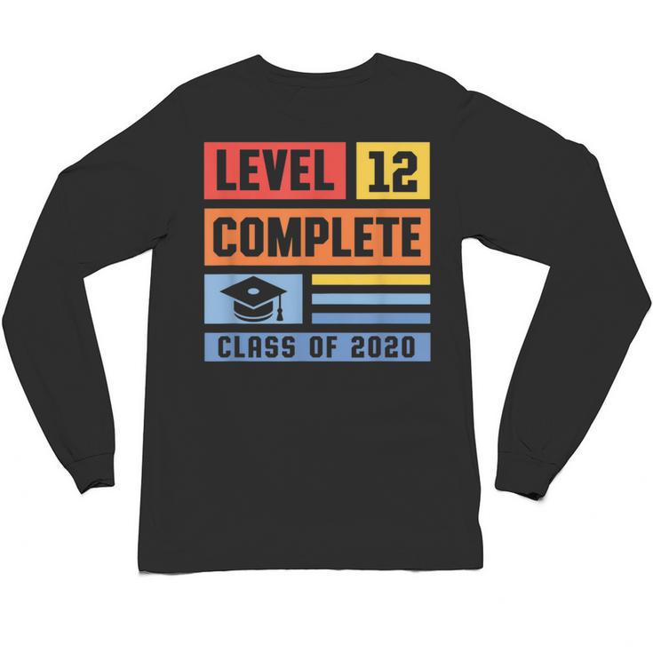 Class Of 2019 Senior High School Graduation Level 12th Grade Unisex Long Sleeve T-Shirt