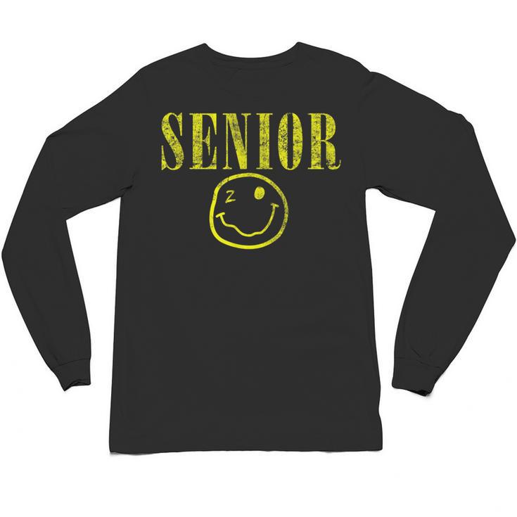 Class Of 2020 Senior 90s Grunge Graduation Unisex Long Sleeve T-Shirt