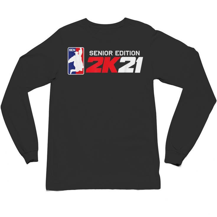 Class Of 2021 Senior Year Gamer Style Graduation For Grad Unisex Long Sleeve T-Shirt