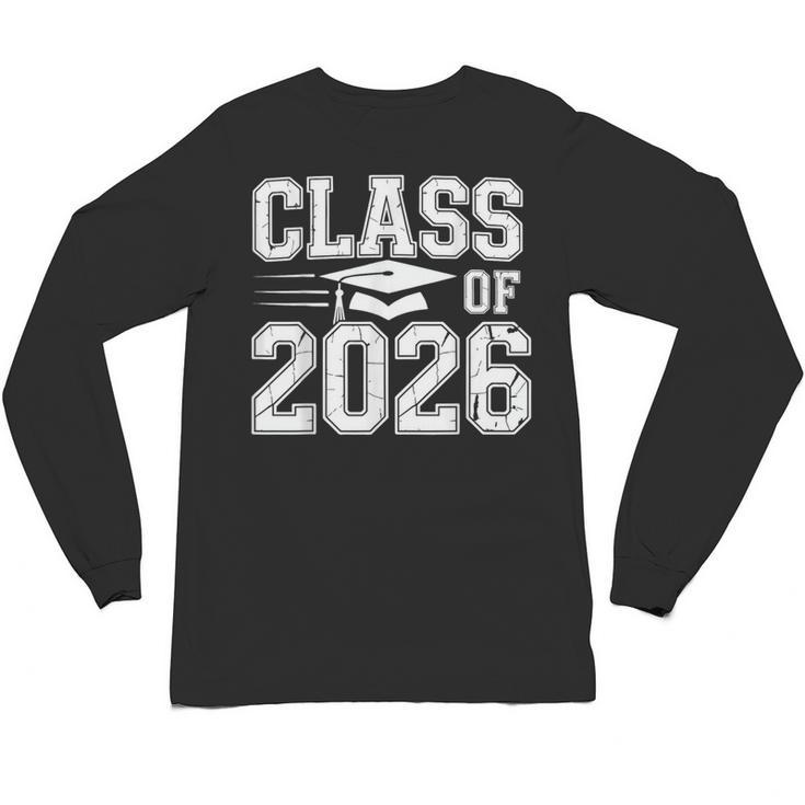 Class Of 2026 Graduation Senior School Pride Unisex Long Sleeve T-Shirt