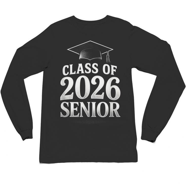 Class Of 2026 Senior Graduation School College Unisex Long Sleeve T-Shirt