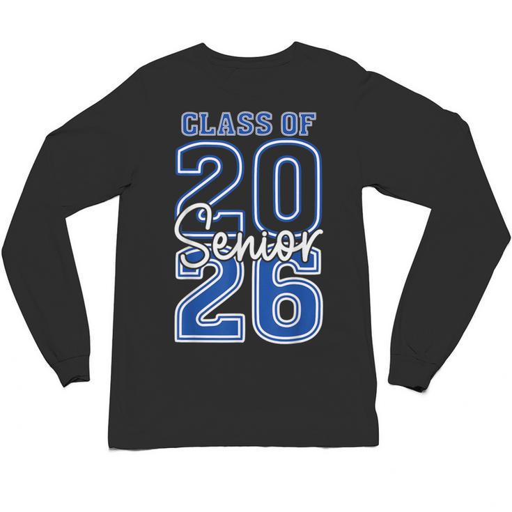 Class Of 2026 Senior Retro Graduation 2026 First Day Vintage Unisex Long Sleeve T-Shirt
