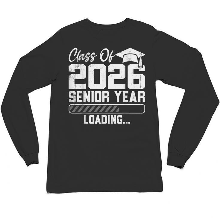 Class Of 2026 Senior Year Loading Countdown Graduation Unisex Long Sleeve T-Shirt