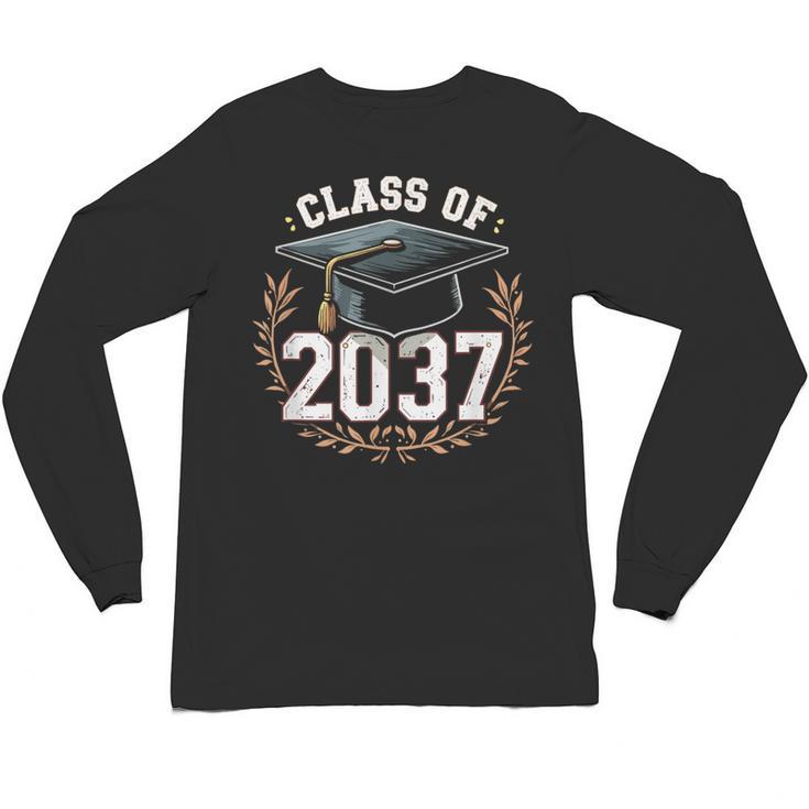 Class Of 2037 Graduation Unisex Long Sleeve T-Shirt