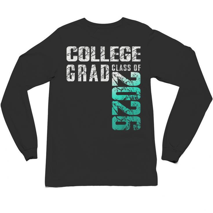 College Grad Class Of 2026 Graduation Unisex Long Sleeve T-Shirt