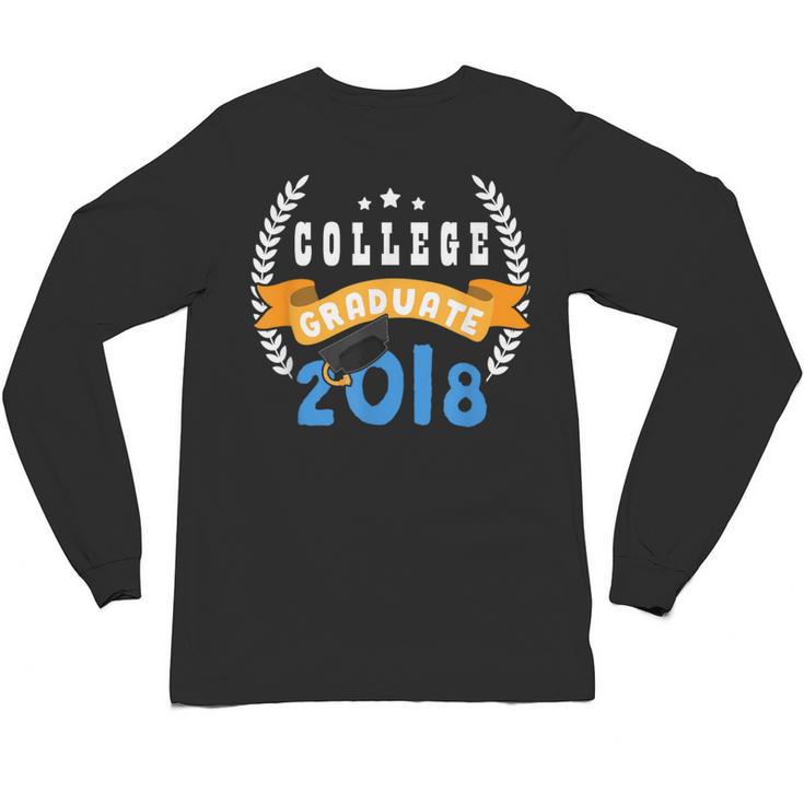 College Graduation Shirts Graduate Grad  2018 Unisex Long Sleeve T-Shirt