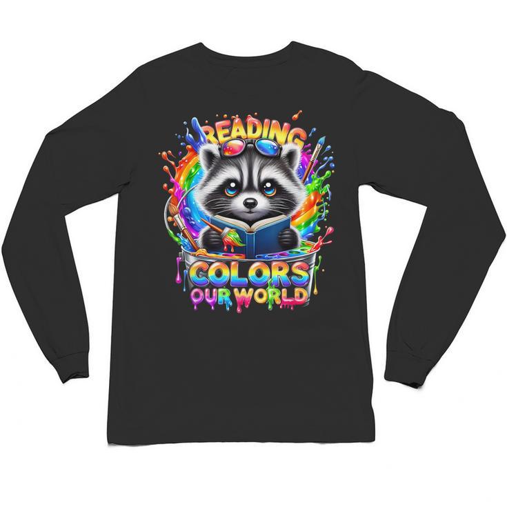Color Our World 2026 Reading Book Unisex Long Sleeve T-Shirt