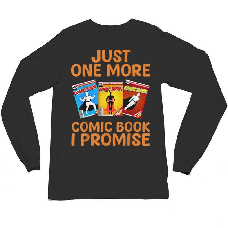 Comic Book For Men Women Comic Book Collectors Unisex Long Sleeve T-Shirt