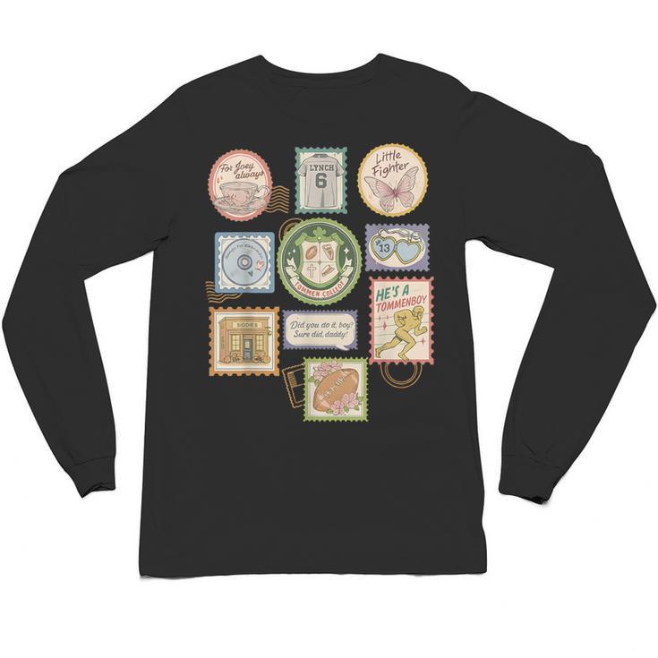 Coquette Boys Of Tommen Books Stamp Tommen College Tees Unisex Long Sleeve T-Shirt