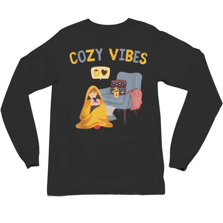 Cozy Vibes Atmospheric Introvert Unisex Long Sleeve T-Shirt