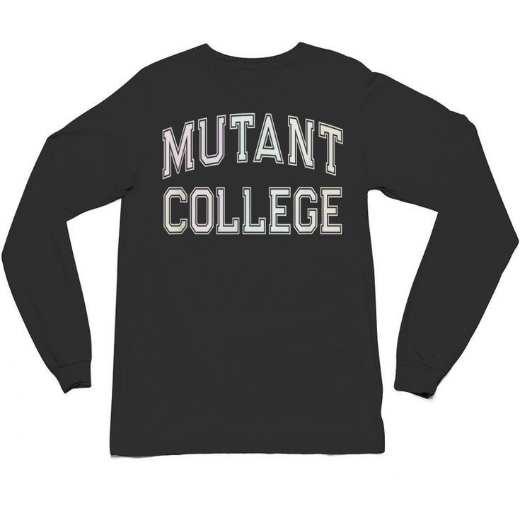 Crazy Stay Away From Me MUTANT COLLEGE Introvert AntiSocial Unisex Long Sleeve T-Shirt