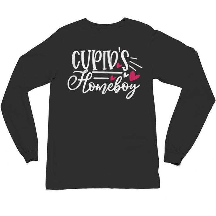 Cupid's Homebody Introvert Valentine's Day Home Unisex Long Sleeve T-Shirt