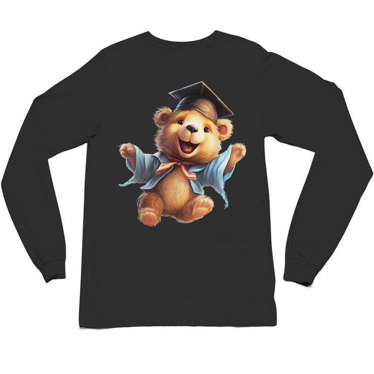 Cute Graduation Bear To Celebrate Your Graduate Unisex Long Sleeve T-Shirt