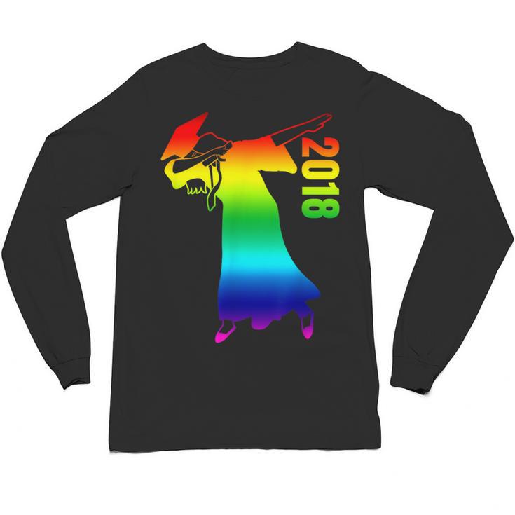 Dabbing Graduate 2018 Graduation Celebration Unisex Long Sleeve T-Shirt