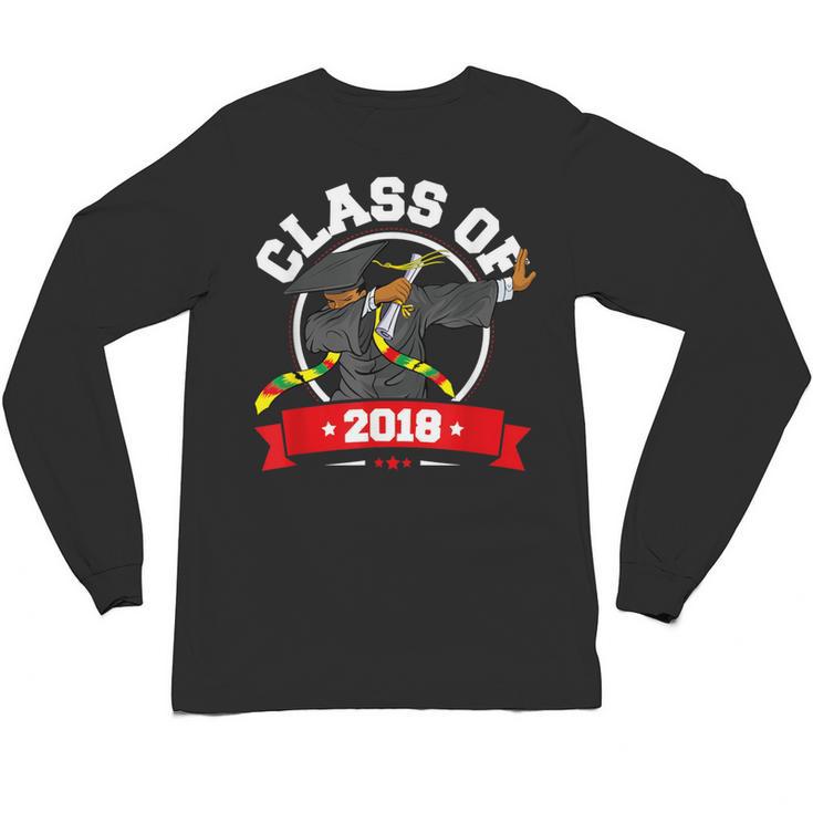 Dabbing Graduation Class Of 2018 TShirt History Month Unisex Long Sleeve T-Shirt