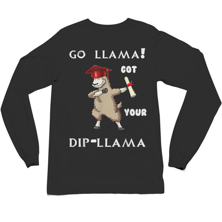 The Dabbing Llama Graduation Class Of 2018 T-Shirt Unisex Long Sleeve T-Shirt