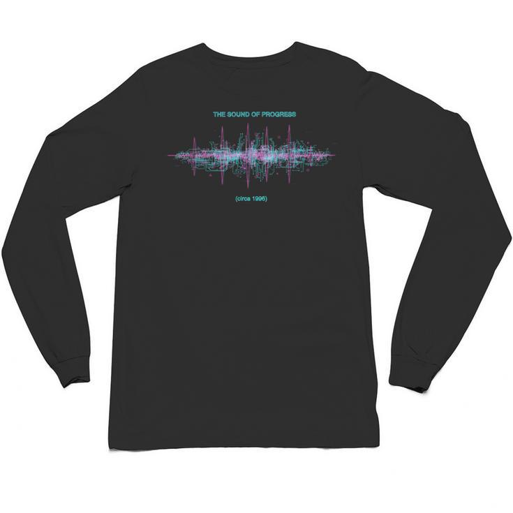 DIAL UP Modem Sound Of Progress 1996 Gen X Tech Nostalgia Unisex Long Sleeve T-Shirt
