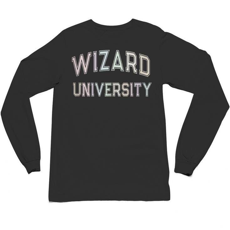 Don'T Call Me WIZARD UNIVERSITY Introvert Sarcastic Unisex Long Sleeve T-Shirt