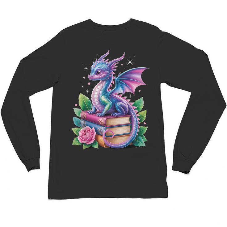 Dragon Book Fantasy Reading Unisex Long Sleeve T-Shirt