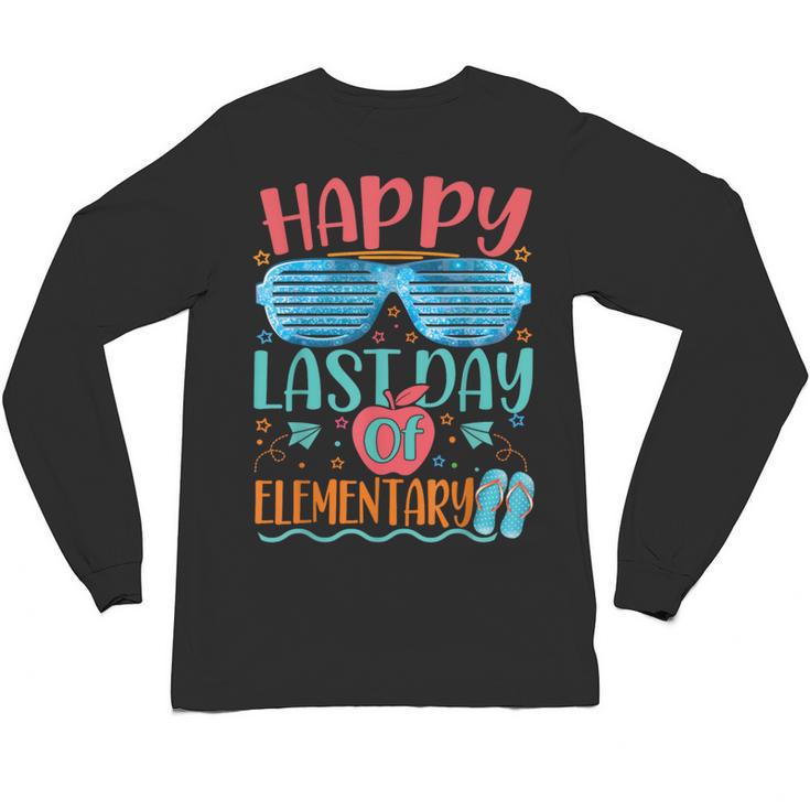 Elementary Teacher Student Graduation Last Day School Unisex Long Sleeve T-Shirt