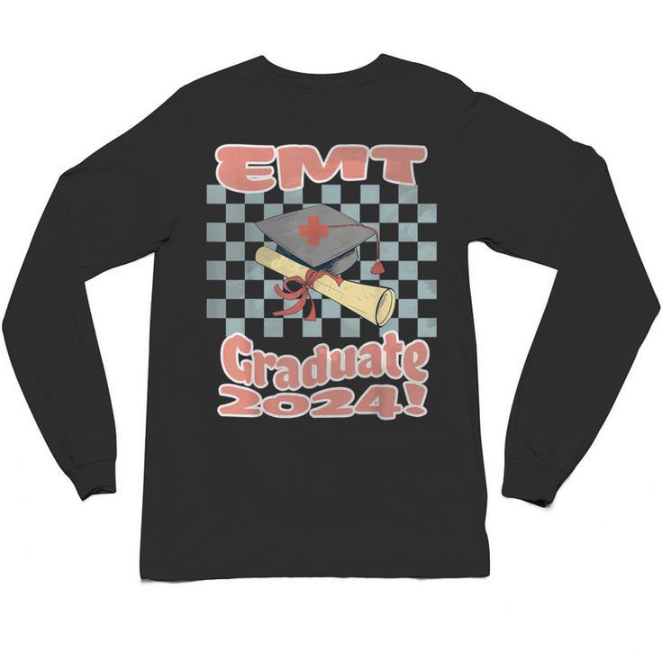 EMT Graduation Class Of 2024 Emergency Medical Tech Medic Unisex Long Sleeve T-Shirt