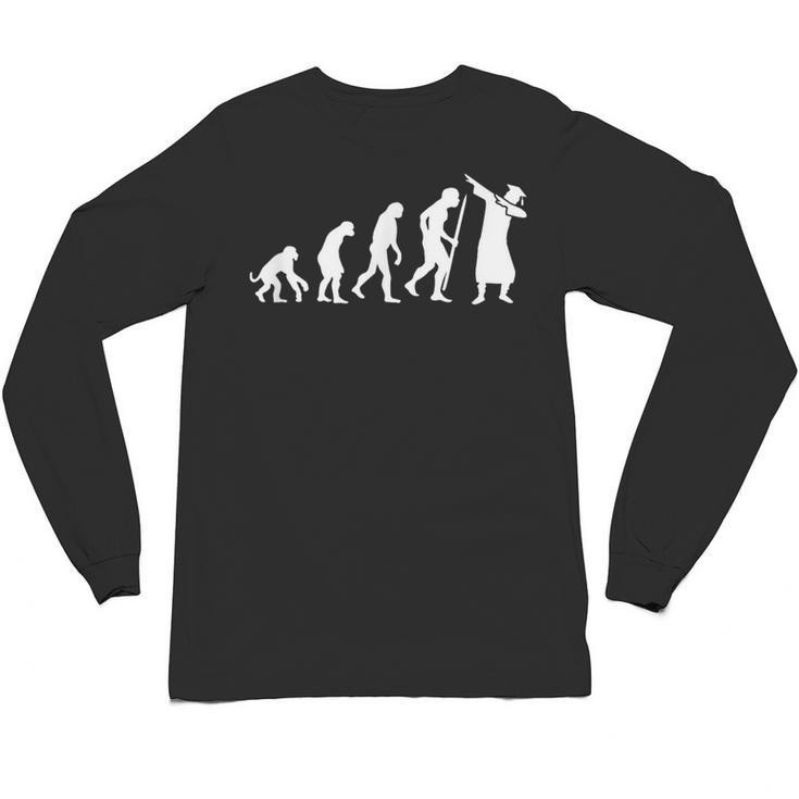 Evolution Of Dab Dabbing Dabbin' Graduation School T-Shirt Unisex Long Sleeve T-Shirt