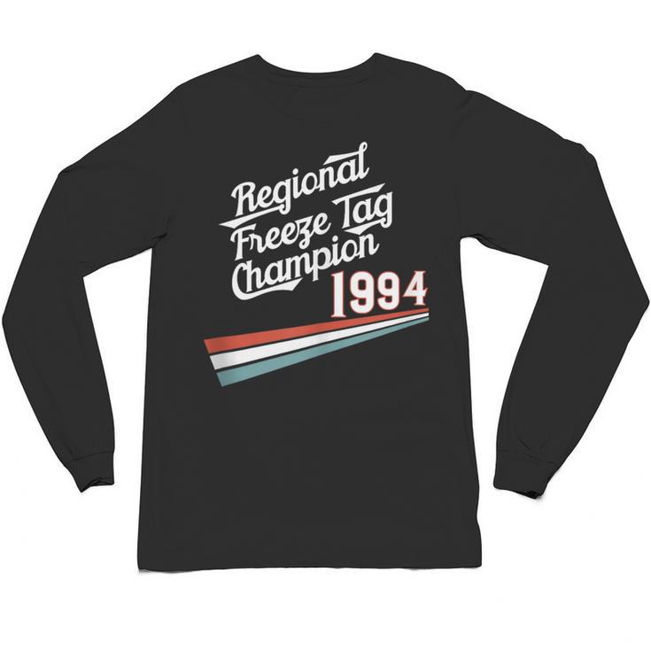 Freeze Tag 90s Nostalgia Unisex Long Sleeve T-Shirt