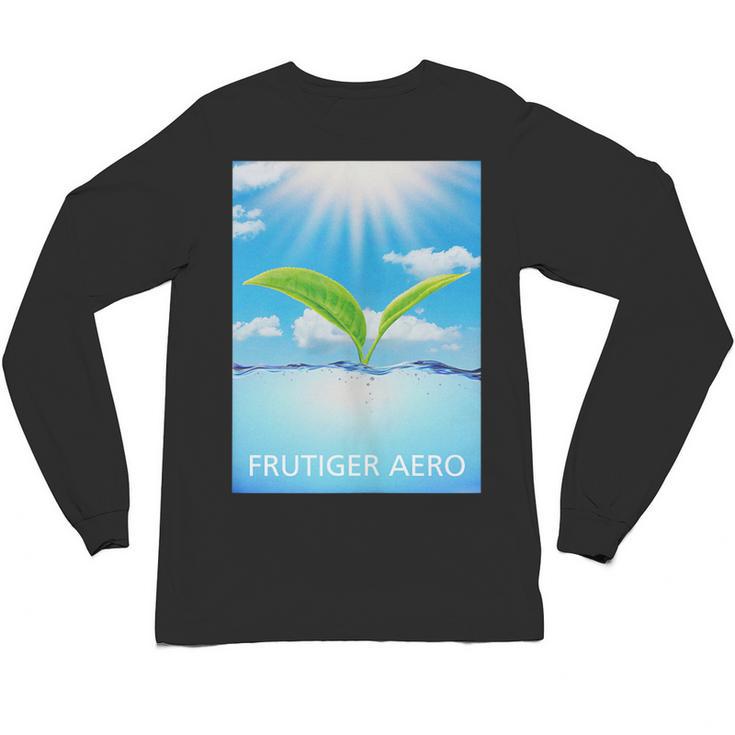 Frutiger Aero Aesthetics Unisex Long Sleeve T-Shirt