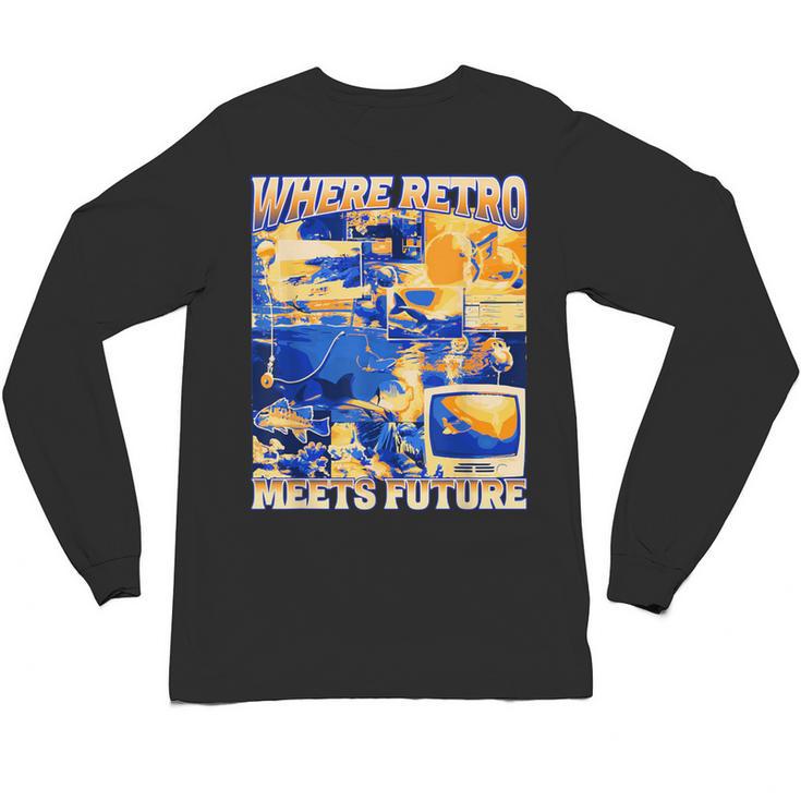 Frutiger Aero Retro Vibes Y2K 90's Vibes Unisex Long Sleeve T-Shirt