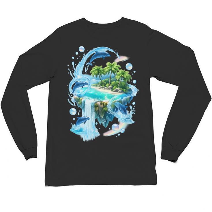 Frutiger Aero Unisex Long Sleeve T-Shirt