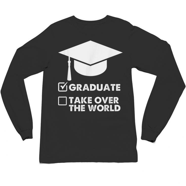 Funny Graduate Joke Mens Womens Graduation Gifts Unisex Long Sleeve T-Shirt
