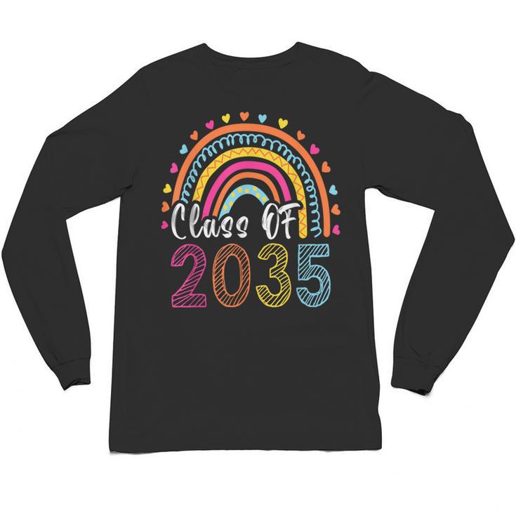 Future Class Of 2035 Preschool Graduation Pre-K Graduate Unisex Long Sleeve T-Shirt