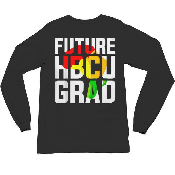 Future HBCU Graduate Afro Girls College Graduation Unisex Long Sleeve T-Shirt