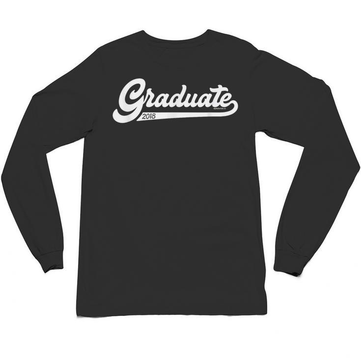 Graduate Shirts 2018 Senior Class Of 2018 Graduation Unisex Long Sleeve T-Shirt