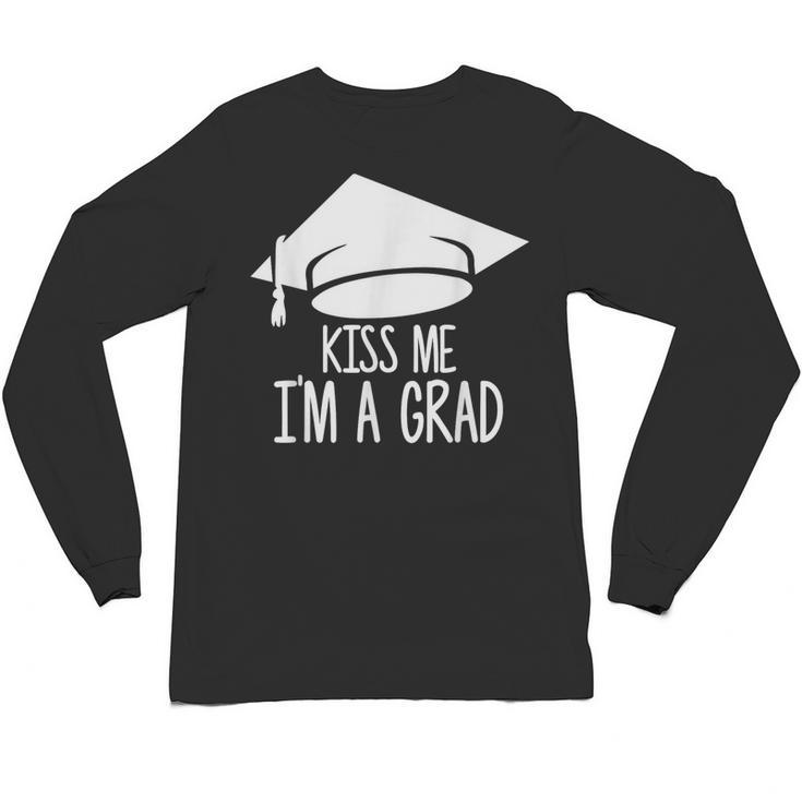 Graduate T-Shirt Grad Tshirt Graduation Tee Unisex Long Sleeve T-Shirt