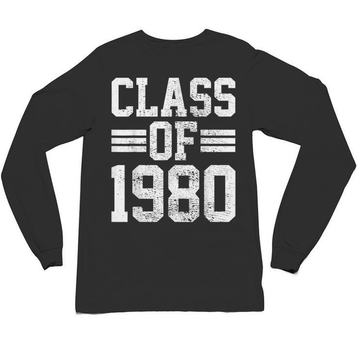 Graduation Class 1980 Unisex Long Sleeve T-Shirt