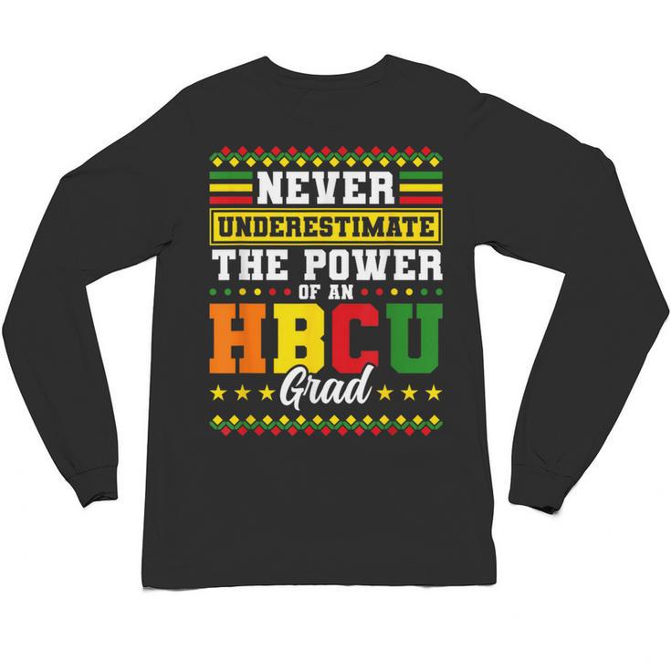 HBCU Grad Historically College Graduation Unisex Long Sleeve T-Shirt