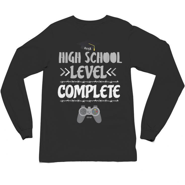High School Graduation Shirt Video Gamer Graduation Unisex Long Sleeve T-Shirt