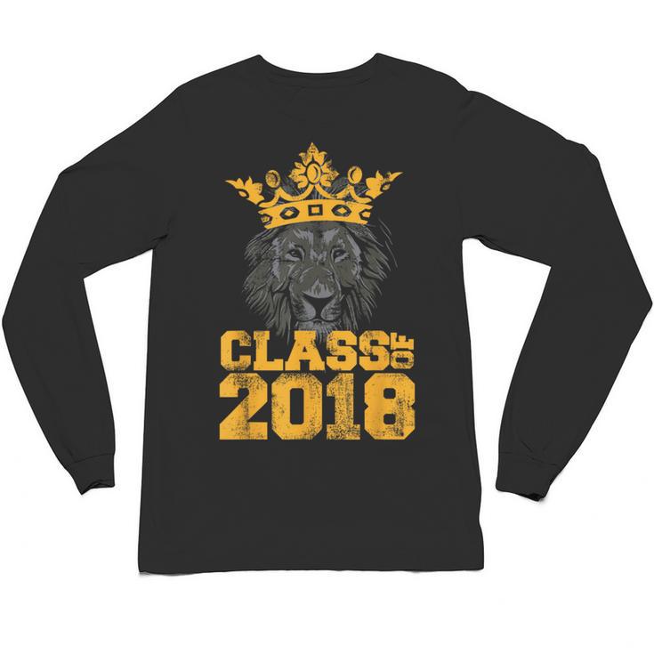 High School King Graduation Shirt Class Of 2018 Seniors Unisex Long Sleeve T-Shirt