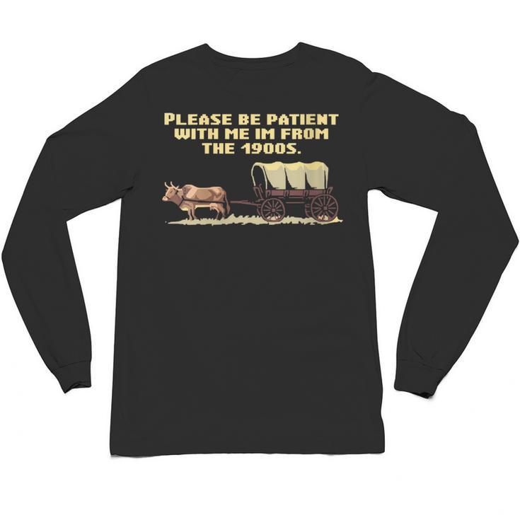 I'm From The 1900s Retro Wagon Unisex Long Sleeve T-Shirt