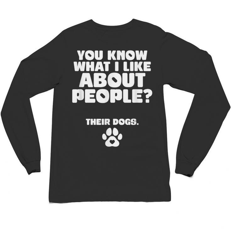 Introvert Animal Dog Owner Unisex Long Sleeve T-Shirt