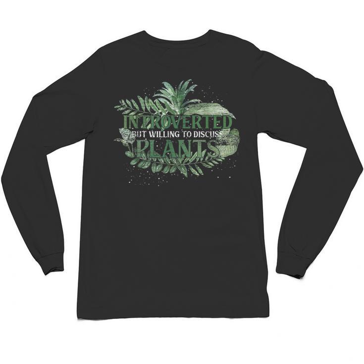 Introvert GardenerPlants Unisex Long Sleeve T-Shirt